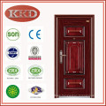 Puerta de acero exterior KKD-520 con nivel de seguridad alto para Nigeria